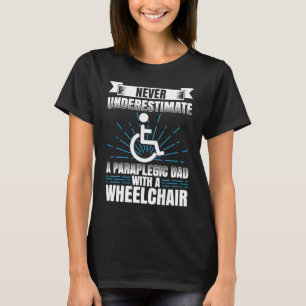 Camiseta Paraplégico Para Usuário De Cadeira De Rodas Pesso