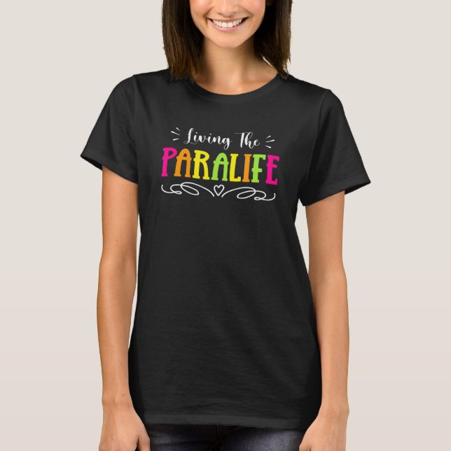 Camiseta Paraprofissional Assistente de Professores Paraedu (Frente)