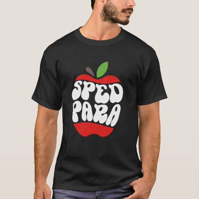 Camiseta Paraprofissional de Educação Especial SPED PARA (Frente)