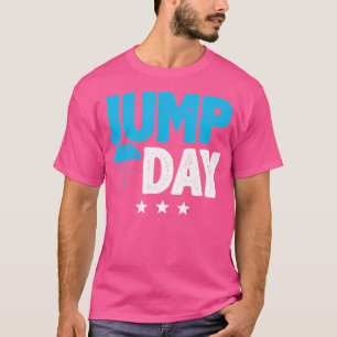 Camiseta Paraquedas E Pulverização Salta Dia Do Skydiva