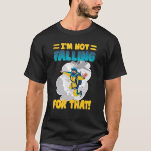 Camiseta Paraquedas Freefly Não Estou Caindo Por Isso