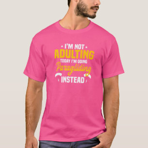Camiseta Paraquedas Parapente Parapente Travando Céu