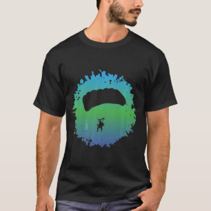 Camiseta Paraquedas Paraquedas Parapente-Parapente Soaring