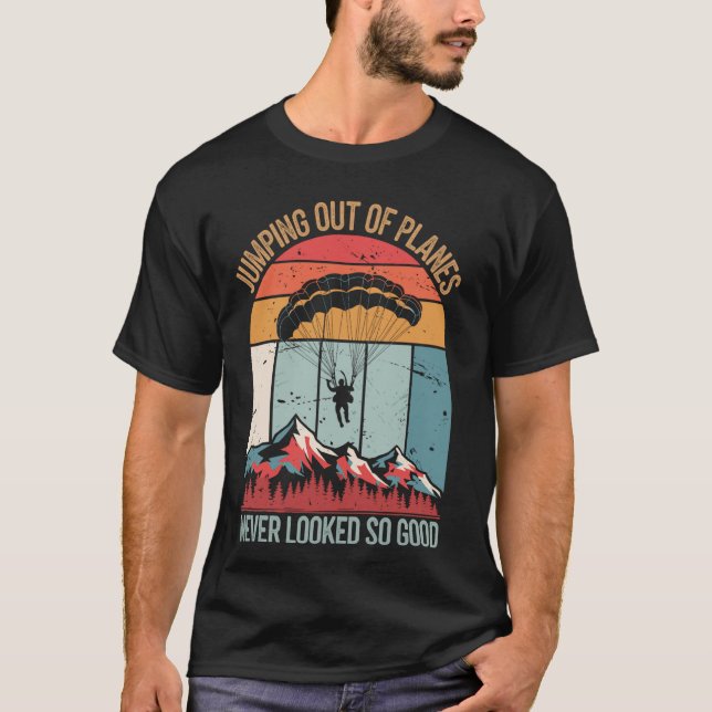 Camiseta Paraquedismo (Frente)