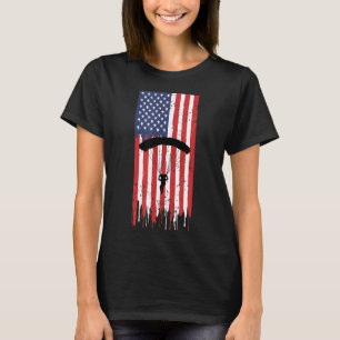 Camiseta Paraquedismo Americano Paraquedista Salto De Paraq