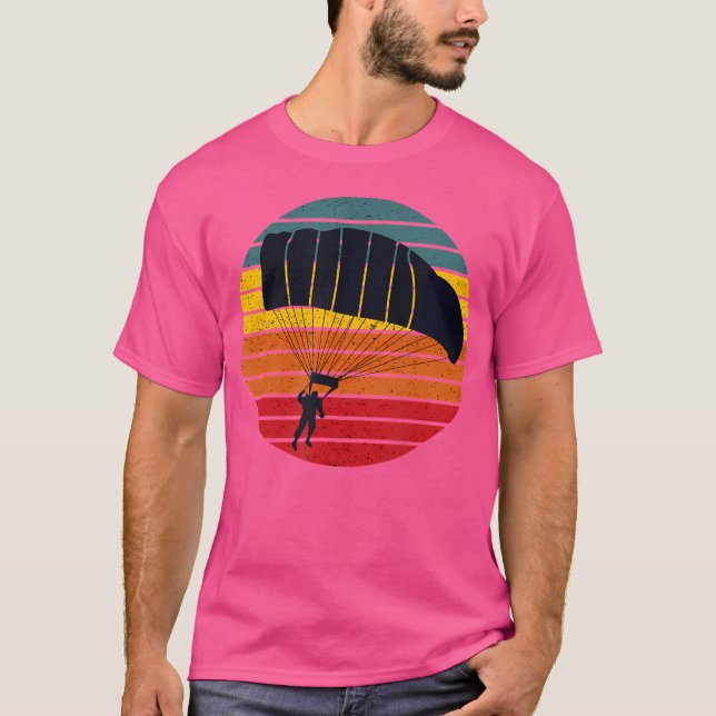 Camiseta Paraquedismo de Skydiver Sunset Paraquedising Para (Frente)