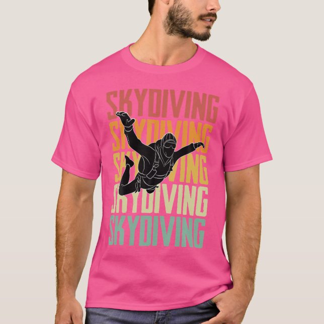 Camiseta Paraquedismo de Skydiving (Frente)