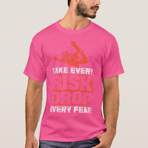 Camiseta Paraquedismo dos Airmen Paratrooper Skydiver Skydi