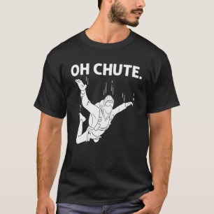 Camiseta Paraquedismo Engraçado Para Homens Mulheres Paraq
