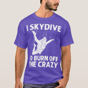 Camiseta Paraquedismo Engraçado Para Homens Mulheres Paraqu