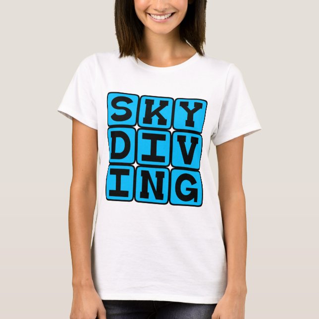 Camiseta Paraquedismo, Esportes (Frente)