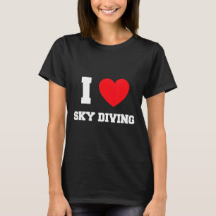 Camiseta Paraquedismo Eu Amo Paraquedismo