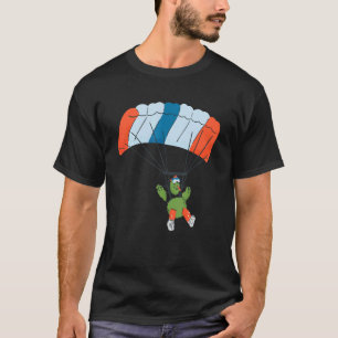 Camiseta Paraquedismo Fofo de Paraquedas