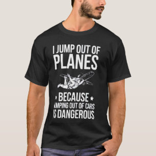 Camiseta Paraquedismo Paracaquedismo Paraquedas Saltador De