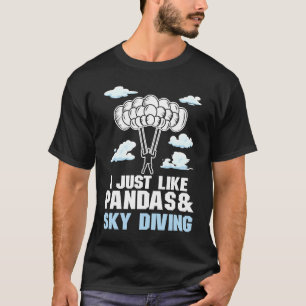 Camiseta Paraquedismo Paraquedas Paraquedista Saltador de P