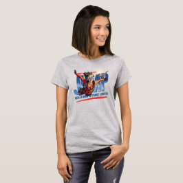 Camiseta Paraquedismo-Sinta a Liberdade Acima das Nuvens |