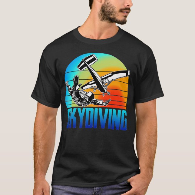 Camiseta Paraquedismo Skydiving _4 (Frente)