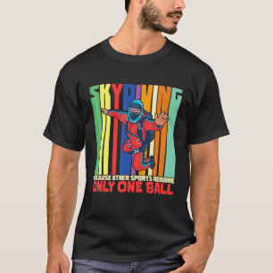 Camiseta Paraquedista de paraquedas de paraquedismo ideia d