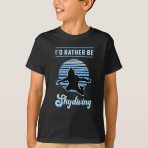 Camiseta Paraquedista do Skydiving - Presente Retro Engraç