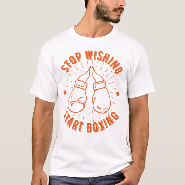 Camiseta Parar a Inicialização do Wishing (Frente)