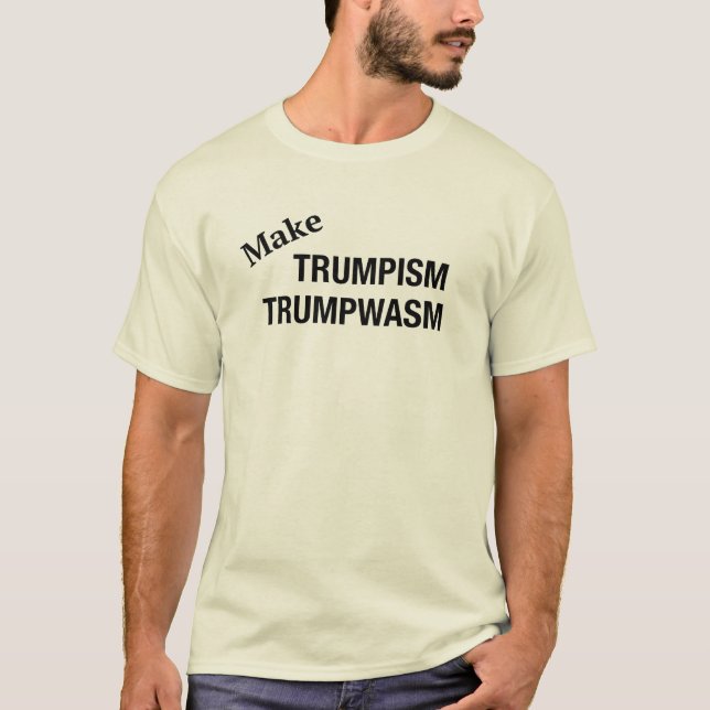 Camiseta PARAR A Tremor Fazer Trumpismo (Frente)