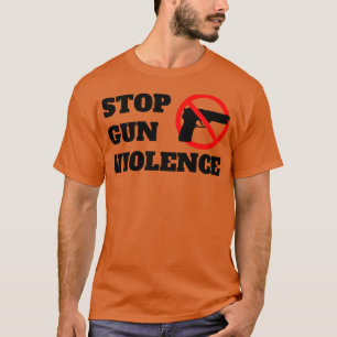 Camiseta Parar a violência contra as armas 3