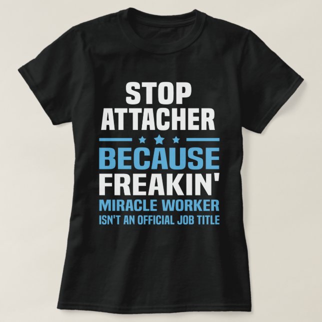 Camiseta Parar Anexo (Frente do Design)