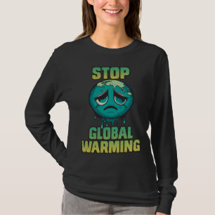 Camiseta Parar Aquecimento Global Proteção climática nature