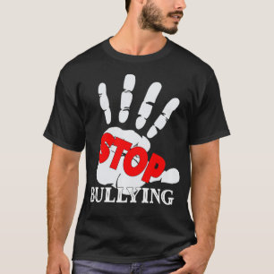 Camiseta Parar de Bullying Antibullying Dia Rosa Dia da Uni