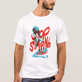 Camiseta Parar De Simular, Sem Simp, Apenas Um Local