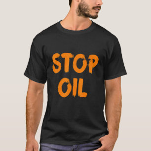 Camiseta Parar o Laranja do Petróleo