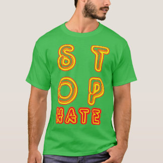 Camiseta Parar o ódio
