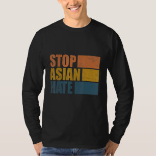 Camiseta Parar o ódio asiático