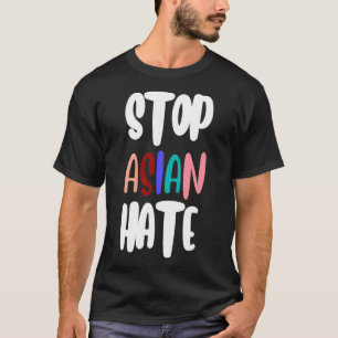 Camiseta Parar o ódio asiático
