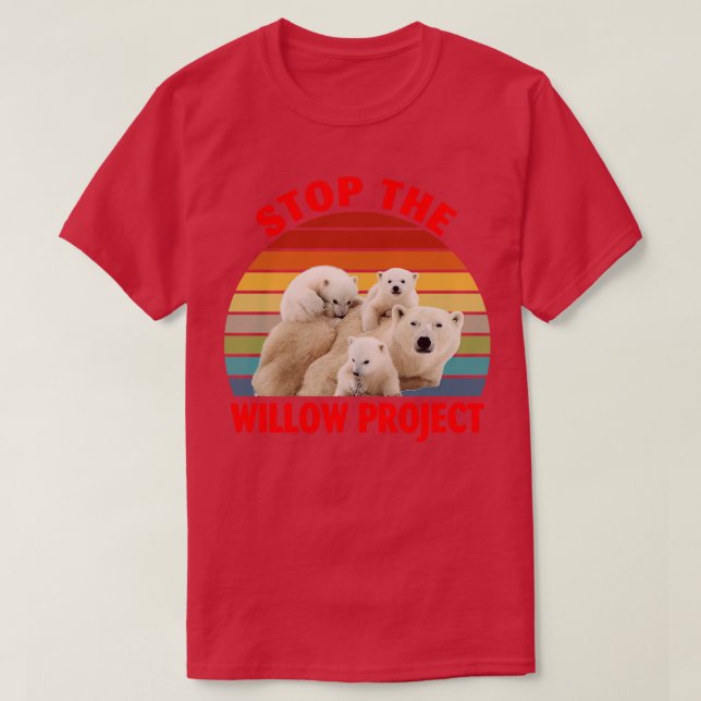 Camiseta Parar o Projeto Selvagem (Frente do Design)