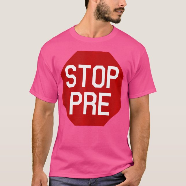 Camiseta Parar Pré Corrida (Frente)
