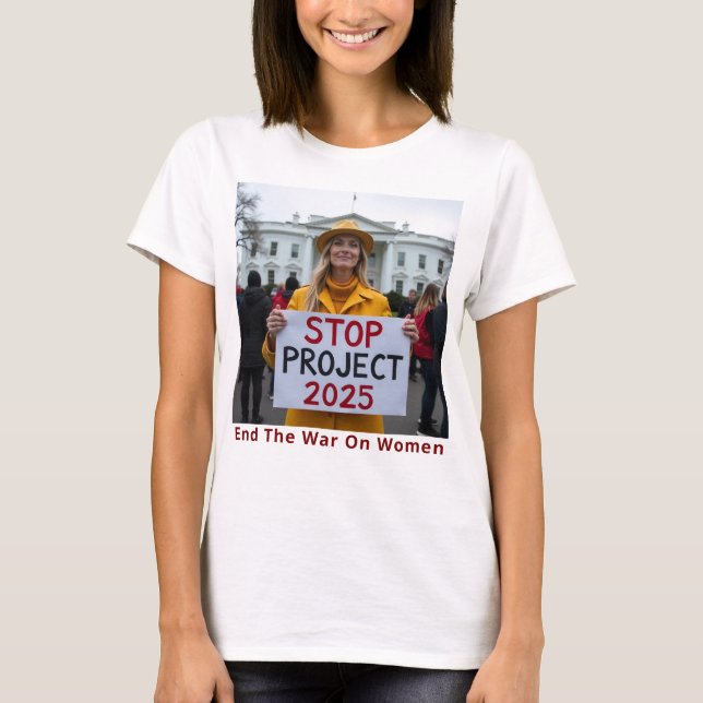 Camiseta Parar Projeto 2025 (Frente)