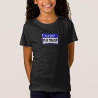 Parar sinal azul com pele