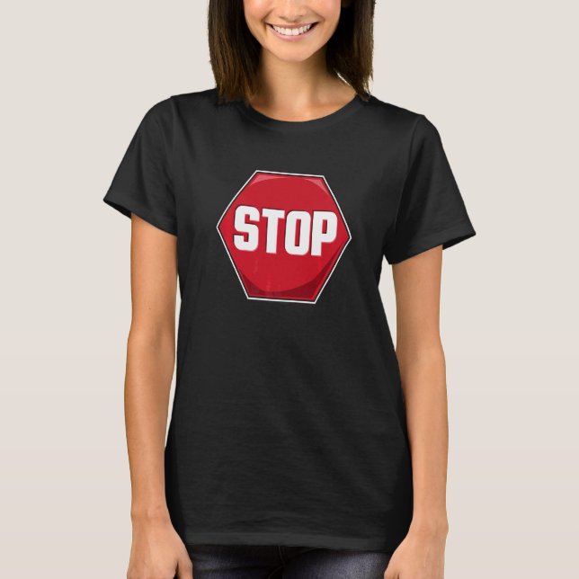 Camiseta Parar Sinal de Estrada (Frente)