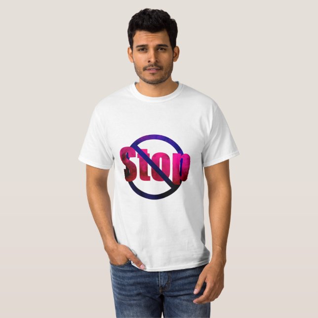 Camiseta Parar T-Shirt (Frente Completa)