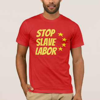 Camiseta Parar Trabalho Escravo