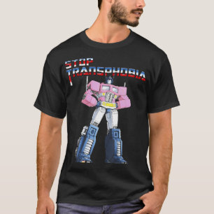 Camiseta Parar Transfobia Proteger Crianças Trans Igualdade