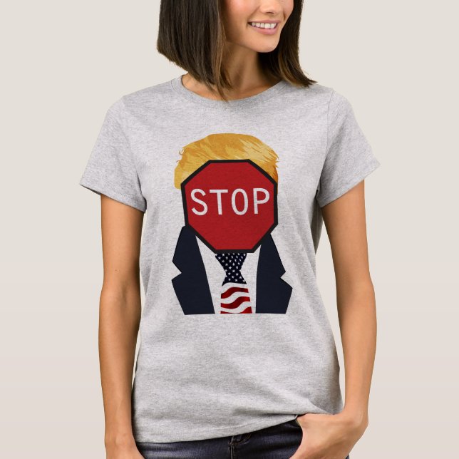 Camiseta Parar Trump T-Shirt (Frente)