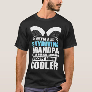 Camiseta Pararismuta Paraquedas Pararismuta Saltador Parari