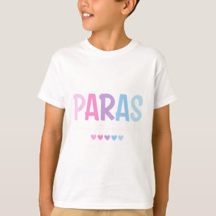 Camiseta Paras Tornam Possível Coração Para Profissional Pa