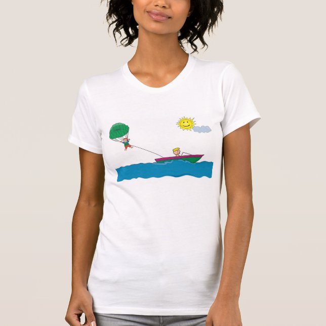 Camiseta parasailing (Frente)