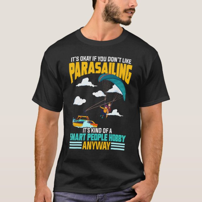 Camiseta Parasailing Parasailer (Frente)