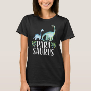 Camiseta Parasauro Professor Paraprofissional Engraçado Din