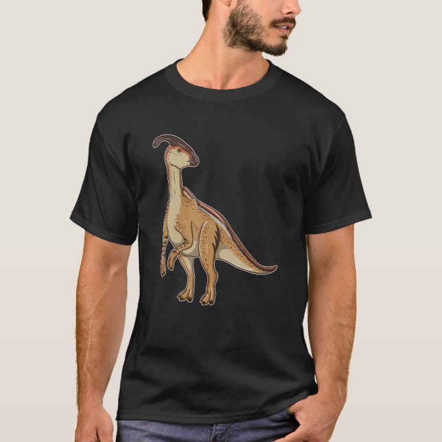 Camiseta Parasaurolophus Dinosaur  Ancient Saurian (Frente)