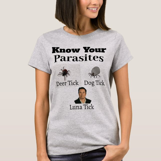 Camiseta Parasitas T-Shirt (Frente)